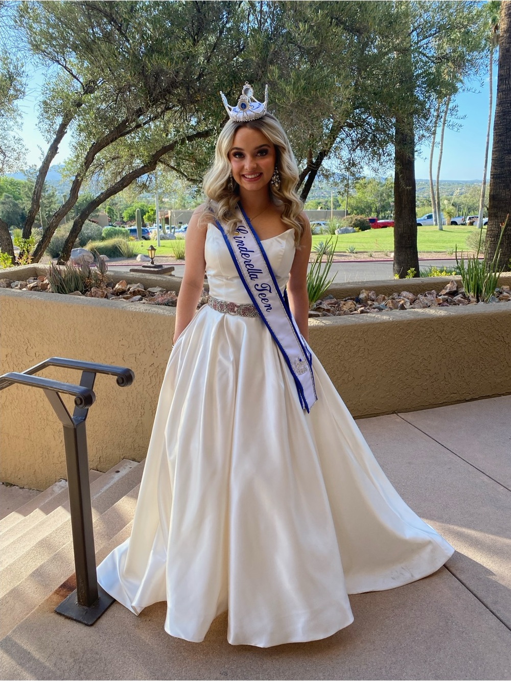 Sherri Hill Strapless Gown - Picture 1 of 4